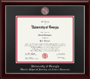 University of Georgia diploma frame - Masterpiece Medallion Diploma Frame in Gallery Silver