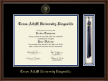 Texas A&M University Kingsville Tassel Edition Diploma Frame in Delta