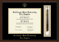California State University Los Angeles Tassel Edition Diploma Frame in Delta