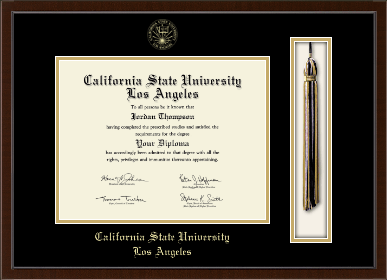 California State University Los Angeles diploma frame - Tassel & Cord Diploma Frame in Delta