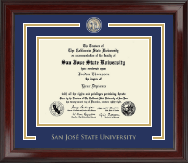 San Jose State University diploma frame - Showcase Edition Diploma Frame in Encore