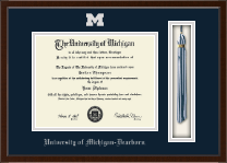 University of Michigan diploma frame - Tassel & Cord Diploma Frame in Delta
