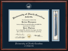 University of North Carolina Asheville diploma frame - Tassel & Cord Diploma Frame in Southport
