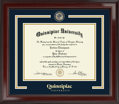 Quinnipiac University diploma frame - Showcase Edition Diploma Frame in Encore