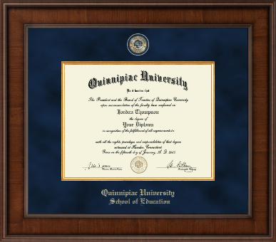 Quinnipiac University diploma frame - Presidential Masterpiece Diploma Frame in Madison