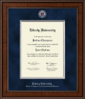 Liberty University diploma frame - Presidential Masterpiece Diploma Frame in Madison