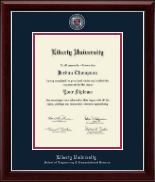 Liberty University diploma frame - Masterpiece Medallion Diploma Frame in Gallery Silver