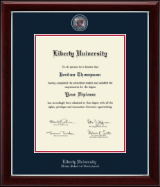 Masterpiece Medallion Diploma Frame