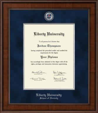 Liberty University diploma frame - Presidential Masterpiece Diploma Frame in Madison