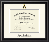 Appalachian State University diploma frame - Dimensions Diploma Frame in Midnight