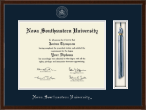 Tassel & Cord Diploma Frame