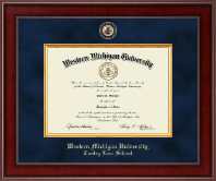 Western Michigan University Presidential Masterpiece Diploma Frame in Jefferson