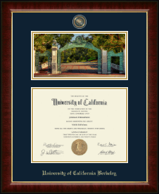 Campus Scene Edition Masterpiece Diploma Frame