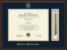 Hofstra University diploma frame - Tassel & Cord Diploma Frame in Delta