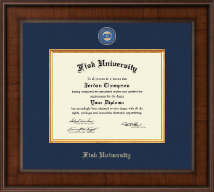Fisk University diploma frame - Presidential Masterpiece Diploma Frame in Madison
