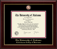 The University of Alabama Tuscaloosa diploma frame - Masterpiece Medallion Diploma Frame in Gallery