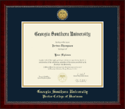 Georgia Southern University diploma frame - Gold Engraved Medallion Diploma Frame in Sutton