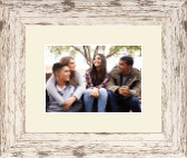 Photo Frames photo frame - Custom Photo Frame in Barnwood White