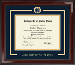 Spirit Medallion Diploma Frame