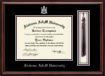 Alabama A&M University diploma frame - Tassel & Cord Diploma Frame in Southport
