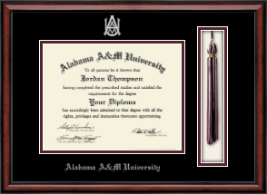 Tassel & Cord Diploma Frame
