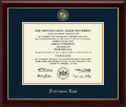 Pennsylvania State University diploma frame - Masterpiece Medallion Diploma Frame in Gallery
