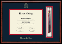 Hiram College Tassel Edition Diploma Frame in Southport