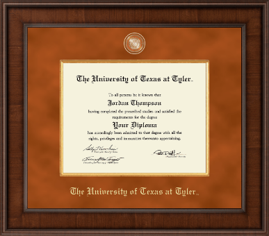 The University of Texas at Tyler diploma frame - Presidential Masterpiece Diploma Frame in Madison