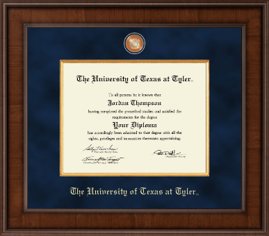 The University of Texas at Tyler diploma frame - Presidential Masterpiece Diploma Frame in Madison