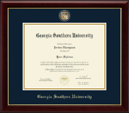 Georgia Southern University diploma frame - Masterpiece Medallion Diploma Frame in Gallery