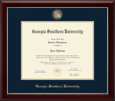 Georgia Southern University diploma frame - Masterpiece Medallion Diploma Frame in Gallery