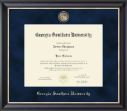 Georgia Southern University Regal Edition Diploma Frame in Noir