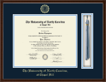University of North Carolina Chapel Hill Tassel Edition Diploma Frame in Delta