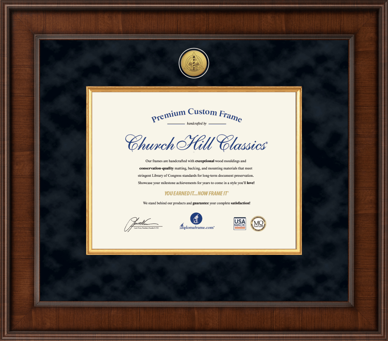 Dentistry Certificate Frames and Gifts Presidential Dental Certificate