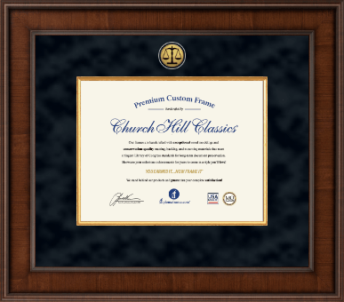 Legal Certificate Frames and Gifts certificate frame - Presidential Law Certificate Frame in Madison