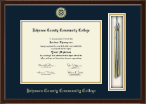 Johnson County Community College diploma frame - Tassel Edition Diploma Frame in Delta