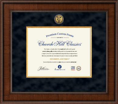 Veterinary Certificate Frames and Gifts certificate frame - Presidential Veterinary Certificate Frame in Madison
