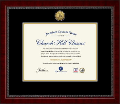 Licensed Practical Nurse Certificate Frame and Gifts certificate frame - Engraved Licensed Practical Nurse Certificate Frame in Sutton