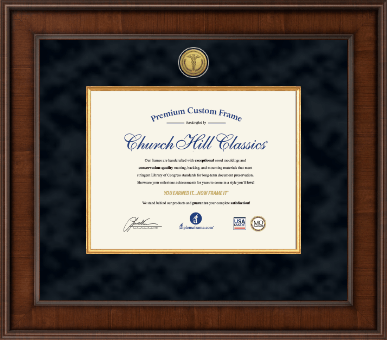 Medical School Certificate Frames and Gifts certificate frame - Presidential Medical Certificate Frame in Madison