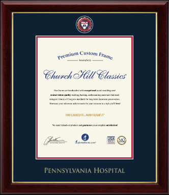 University of Pennsylvania certificate frame - Masterpiece Medallion Certificate Frame in Gallery