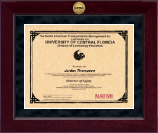 North American Transportation Management Inst certificate frame - Millennium Gold Engraved Certificate Frame in Cordova
