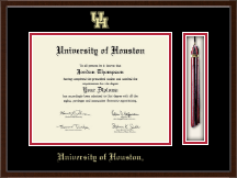 University of Houston Tassel Edition Diploma Frame in Delta