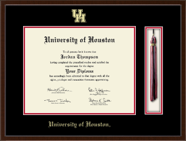 University of Houston diploma frame - Tassel & Cord Diploma Frame in Delta