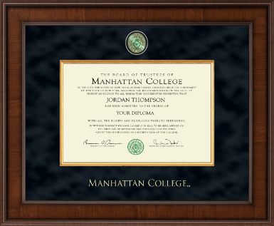 Manhattan College diploma frame - Presidential Masterpiece Diploma Frame in Madison