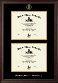 Double Diploma Frame