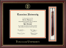 Tusculum University Tassel Edition Diploma Frame in Newport