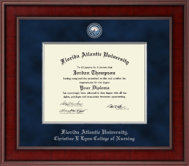 Florida Atlantic University diploma frame - Presidential Masterpiece Diploma Frame in Jefferson