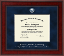 Florida Atlantic University diploma frame - Presidential Masterpiece Diploma Frame in Jefferson