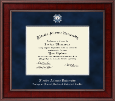 Florida Atlantic University diploma frame - Presidential Masterpiece Diploma Frame in Jefferson