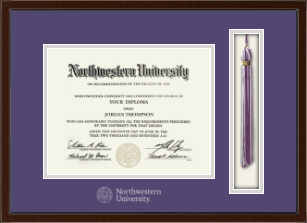 Tassel & Cord Diploma Frame